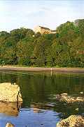 view of farm wing from across the bay