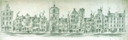 Fish Street - Drawing by C. S. Lawson (Lamb Collection No. B16)