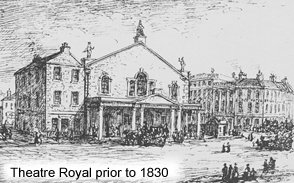 Theatre Royal prior to 1830