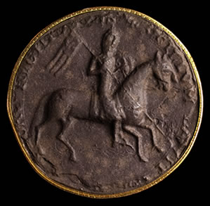 Seal impression of David I
