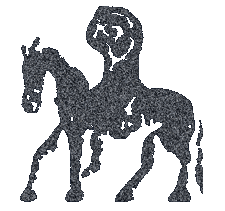 Icon of figure on horseback