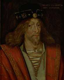 Portrait of James I