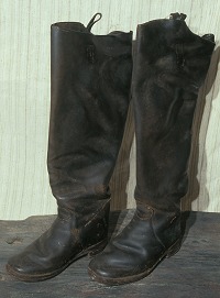  Fisherman's leather boots, used around 1900 