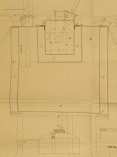  Plan of a lighthouse lamp, detail, 19th century 