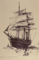 Picture of ‘Terra Nova’ whaling ship in ice