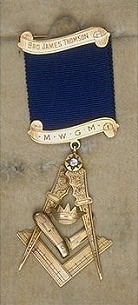  Medal given to James Thomson of Armadale 