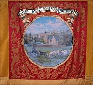  Banner of Loyal Order of Ancient Shepherds, Pentland Shepherds Lodge, No. 2323 