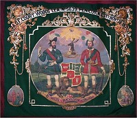  Banner of the Ancient Order of Foresters, Court Woods Lea, No. 5639 