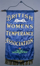  Banner of the British Women's Temperance Association Scottish Christian Union 