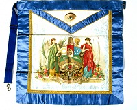  Apron of the Independent Order of Rechabites 