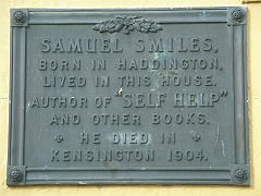  Samuel Smiles memorial plaque, Haddington 