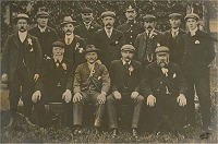  Photograph of members of Haddington Carters' and Merchants' Association in 1904 