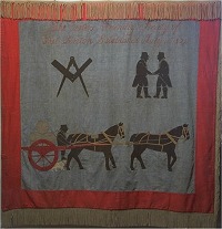  Banner of the Carters Friendly Society of East Linton 