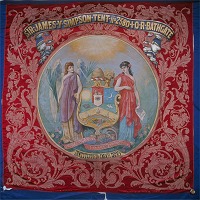  Banner of the Sir James Y Simpson Tent No 2580 IOR Bathgate 