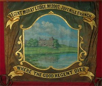  Banner of Regent Moray Lodge No 2097 (Juvenile), Loyal Order of Ancient Shepherds 
