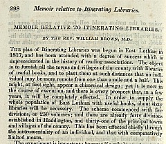  Proposals for a British and Foreign Itinerating Library Society 