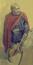 Illustration of a Norseman