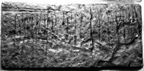 Inscription in St Molaise’s Cave, Holy Island, Argyll