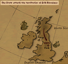 Scots attack Erik Bloodaxe