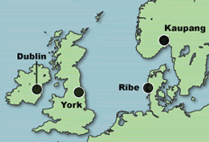 Viking trade centres