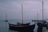 Replica Viking ships